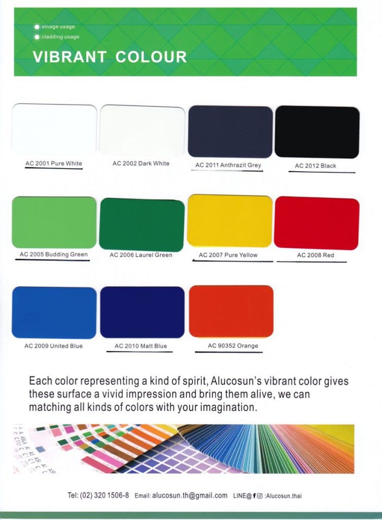 อลูมิเนียมคอมโพสิต ALUCOSUN