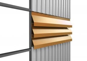 เกล็ดระบายอากาศเมทัลชีท