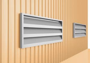 เกล็ดระบายอากาศเมทัลชีท